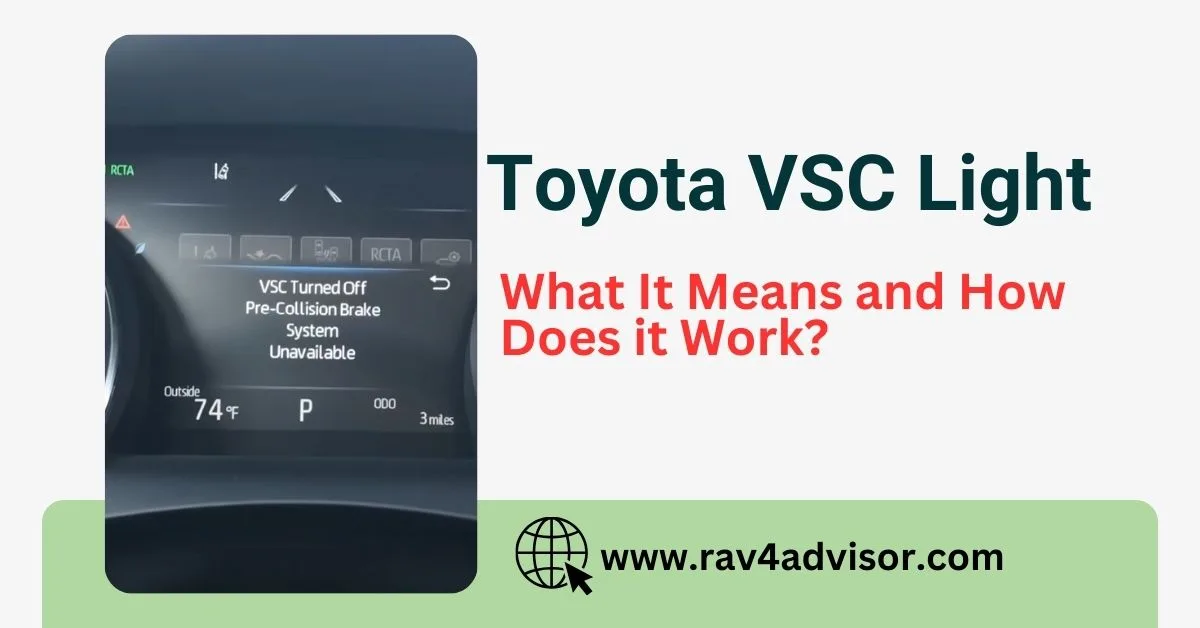 Toyota Vsc Light What It Means And How Does It Work