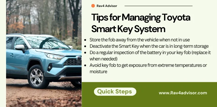 Toyota Smart Key System Tips Toyota Smart Key System Tips