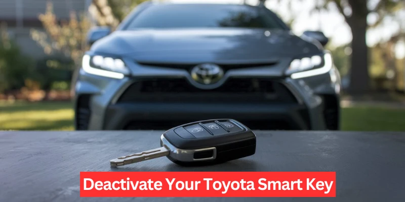 deactivate toyota smart key deactivate toyota smart key